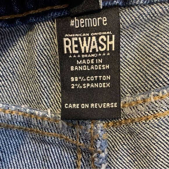 Rewash 90s Jean High Rise Distressed Size 26 - Picture 10 of 11